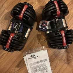 Bowflex Adjustable Weights Dumbbells