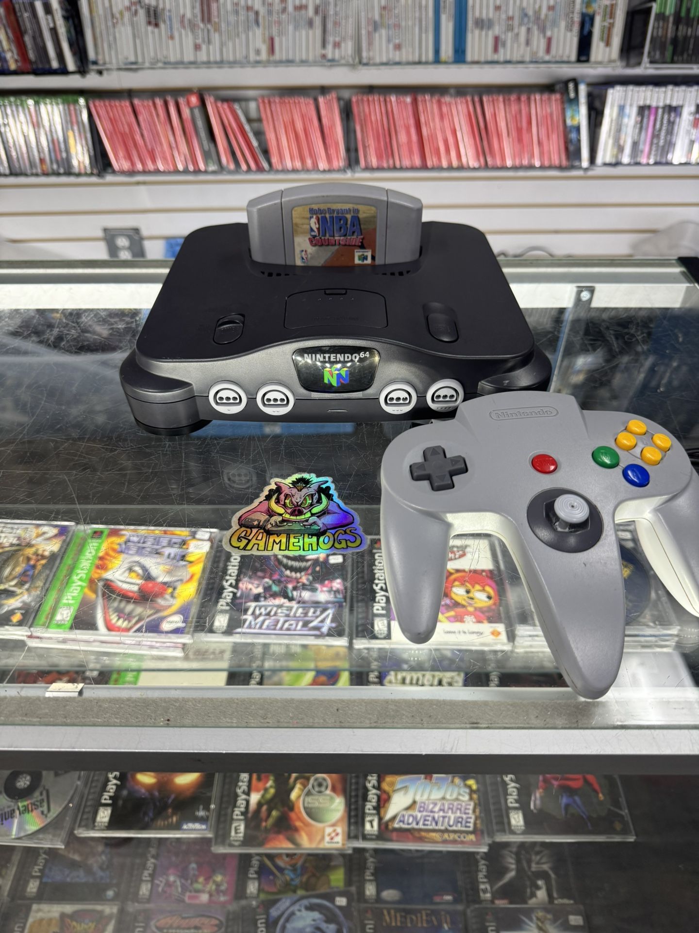 Nintendo 64 Bundle With NBA Court Side With Original Control $125 Gamehogs 11am-7pm
