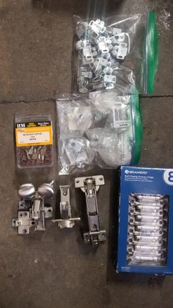 Self Closing Hinges, Cabinet Closures Pull Knobs.etc