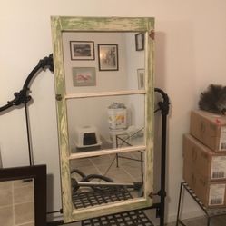 Antique Window With Mirrors