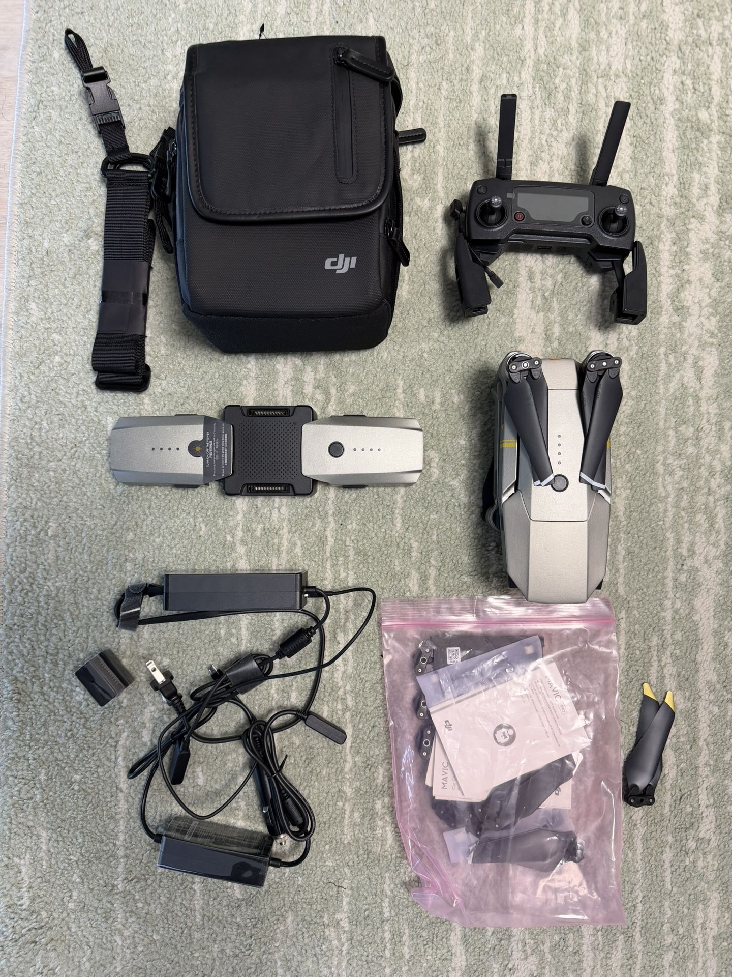 DJI Platinum Mavic pro Fly More 