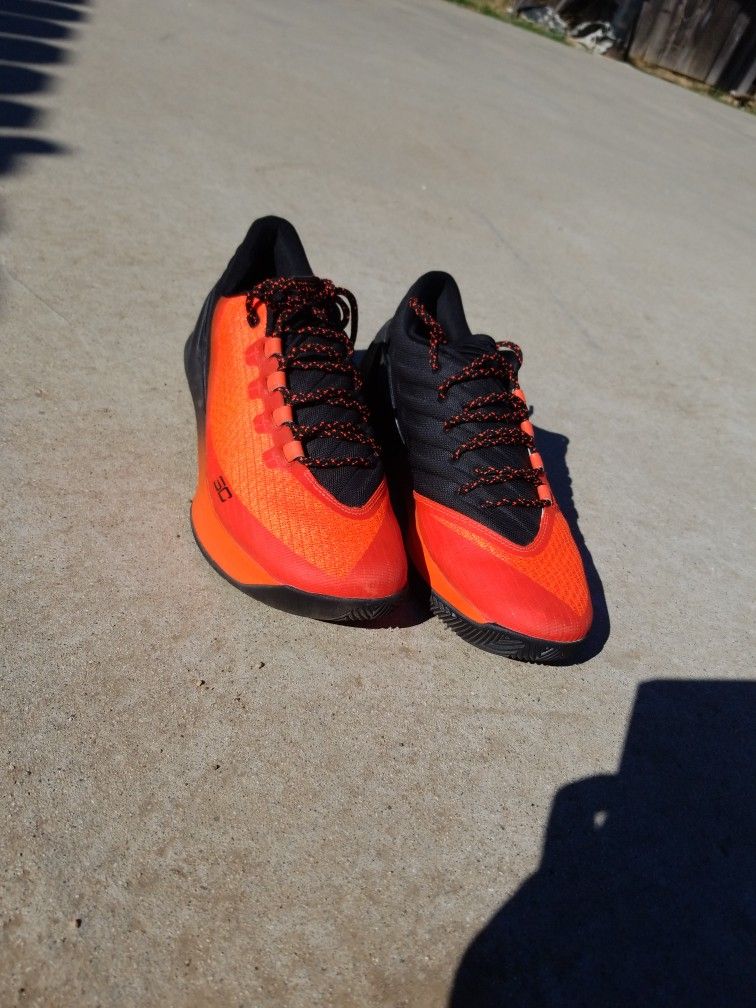 Steph Curry Shoes Under Armor Size10