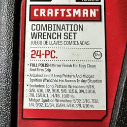 Craftsman Wrench Metric & SAE Wrench Sets Brand New 48 Piece Total