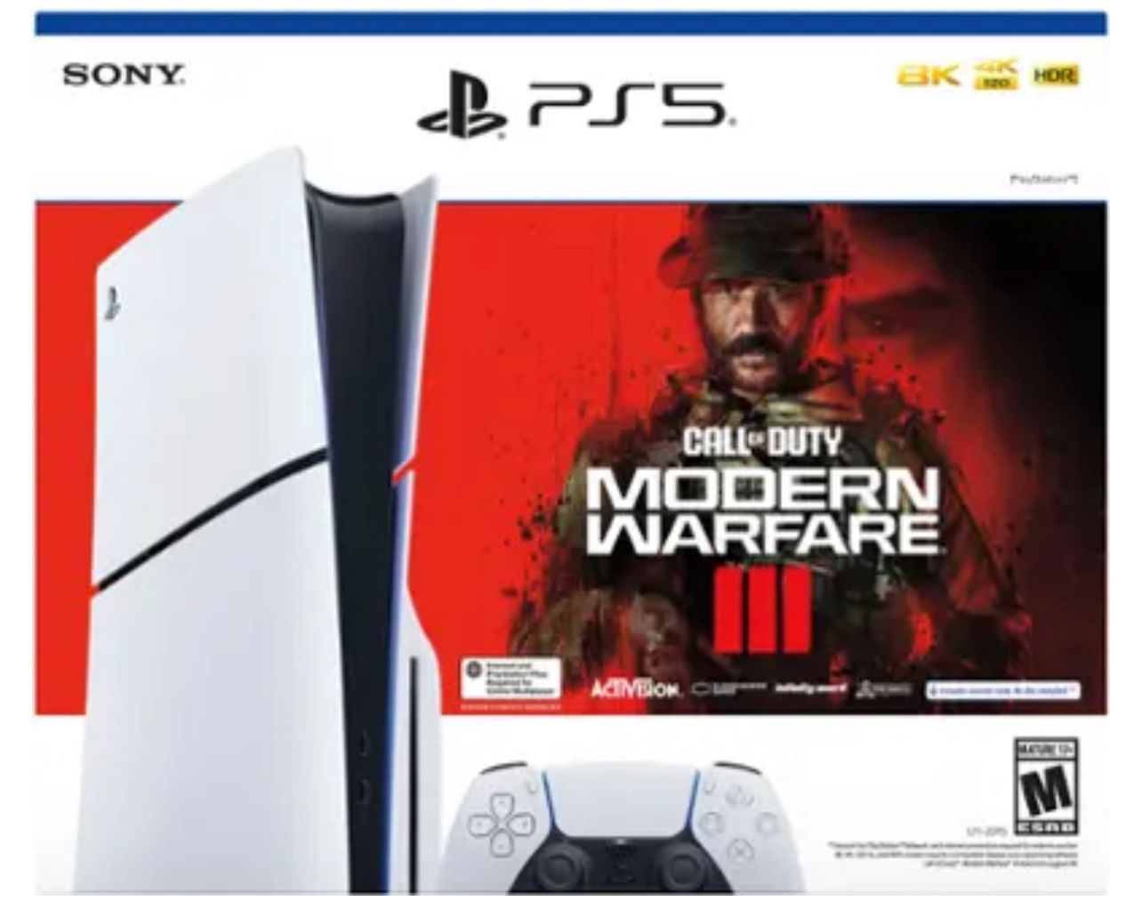 PlayStation 5 Slim Console – Call of Duty Modern Warfare III Bundle