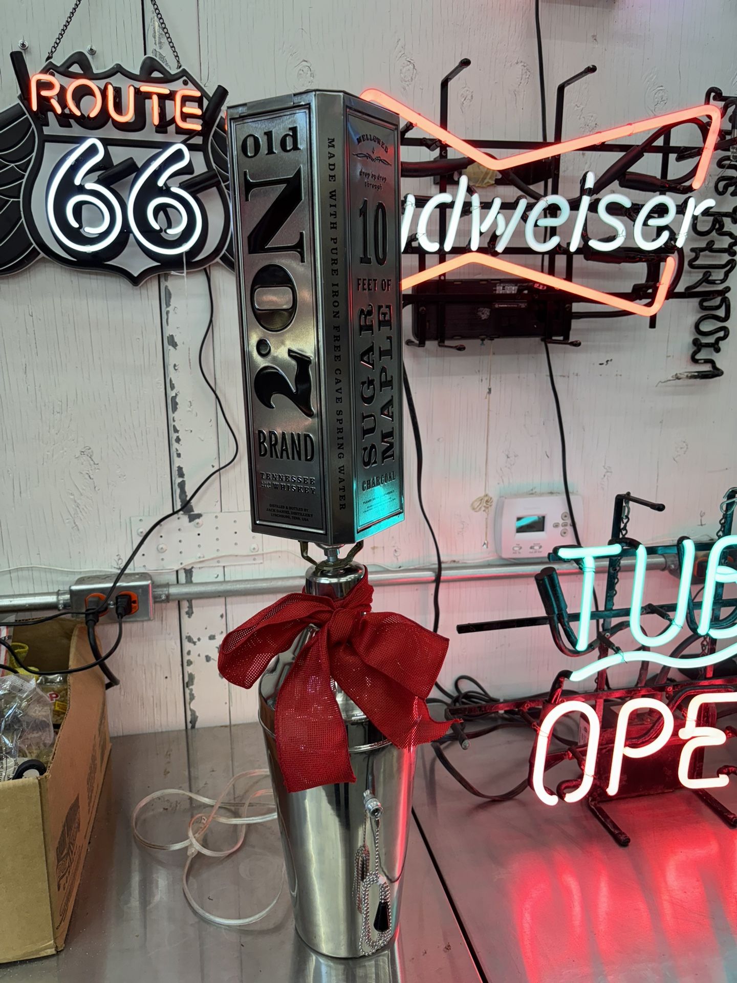 Jack Daniels N0.7 Big shaker lamp