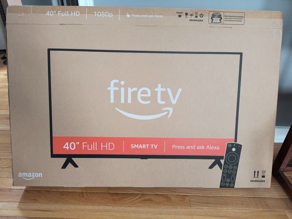 New In Box 40" Smart Tv