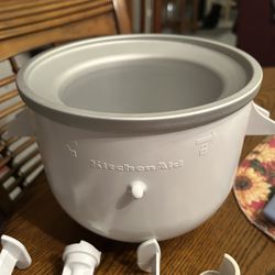 Kitchen aid ice cream maker