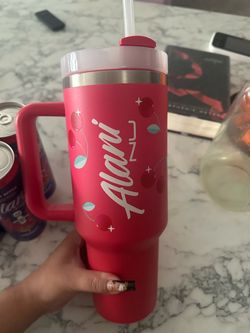 Alani Nu Branded Red Tumbler