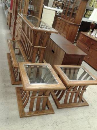 Coffee Table, Sofa Table, Two Side Tables - Matching, Individually Priced - New in at Finding Treasures Lynnwood