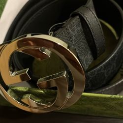 Gucci Monogram Belt 