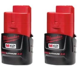 Milwaukee M12 REDLITHIUM 3.0 Battery Packs