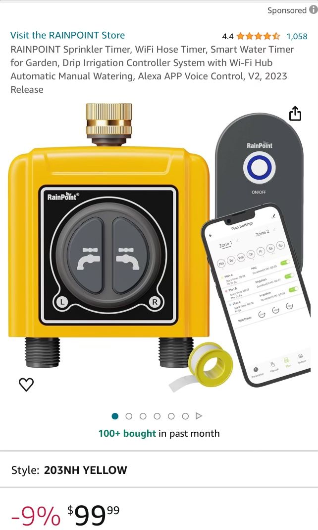 WiFi Sprinkler Timer 