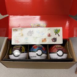Pokemon TCG Pokeball 3 pack. SEALED 