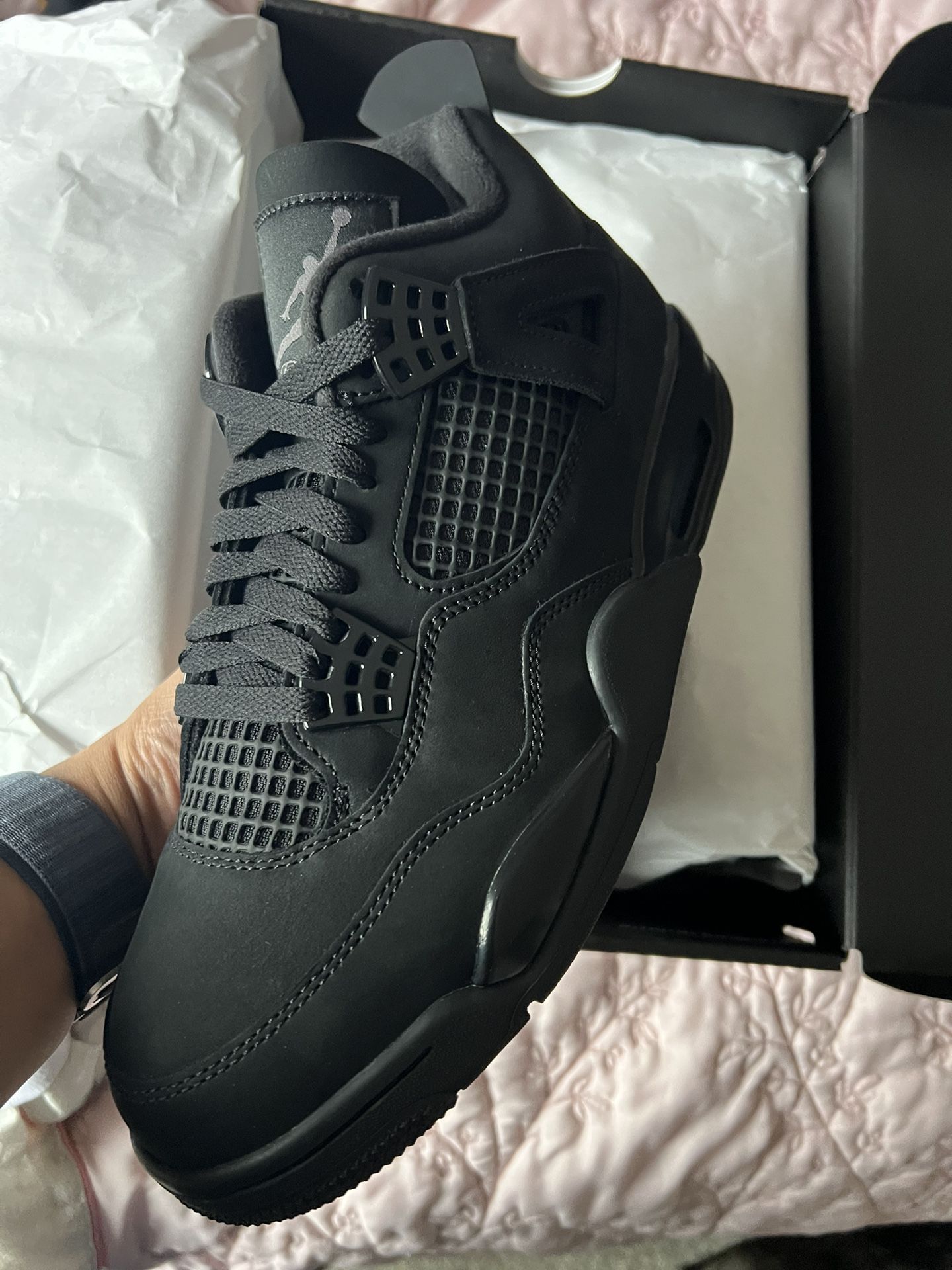 Jordan 4 Retro Size 9 Black Cat