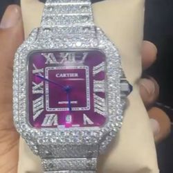 Purple Cartier Santos 