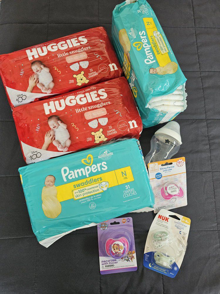 Diapers And Baby Clothes