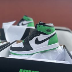 Air Jordan Retro 1 Lucky Green 