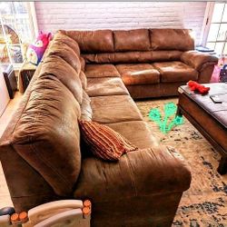 N1S15* *L Shaped Comfort Sectional Couch * Brand New * P a y  E a s i l y