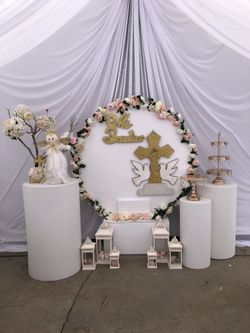 Baptism Decorations/ Bautizo Decoraciones/ Party/ Party Decorations 
