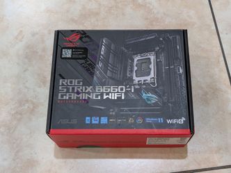 Asus ROG Strix B660i ITX Intel LGA 1700 Motherboard Complete in Box