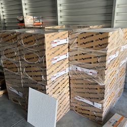 USG Ceilings 2ft x 2ft Alpine White Lay in Ceiling Tiles