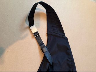 $ 10.00.  Emporio  Armani nylon cross body or sling bag