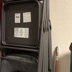 Folding Chairs X 8