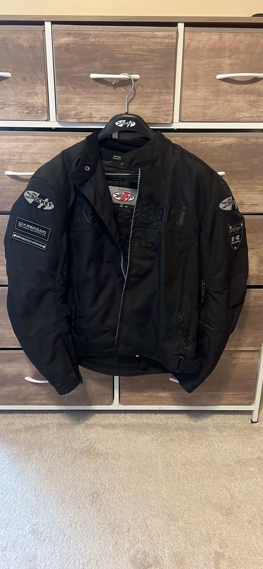 JOE ROCKET MEN’S KAWASAKI TEXTILE MOTORCYCLE JACKET