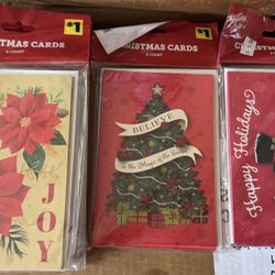 Christmas Cards - 6ct Per Pack - Pickup only