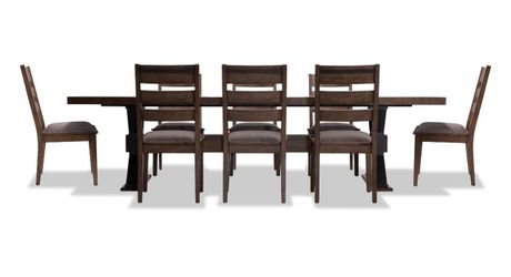 Lennox butterfly dinner table extend to 12 people
