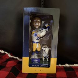 Limited-edition Aaron Donald Bobblehead G.O.A.T