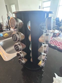 Spice rack holder