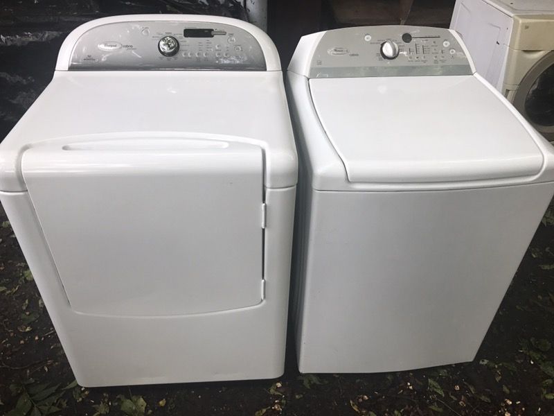 Cabrio washer dryer set