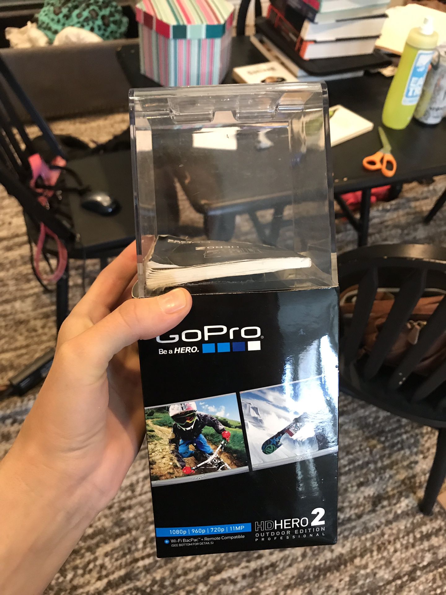 GoPro assorted clips and straps