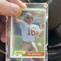 Joe Montana rockie card
