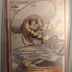 Pokemon Lillie Full Art Card