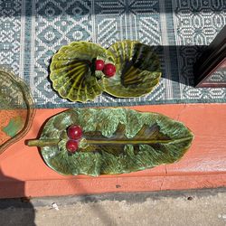 Vintage Antique Wade Of California Pottery Platter’s 