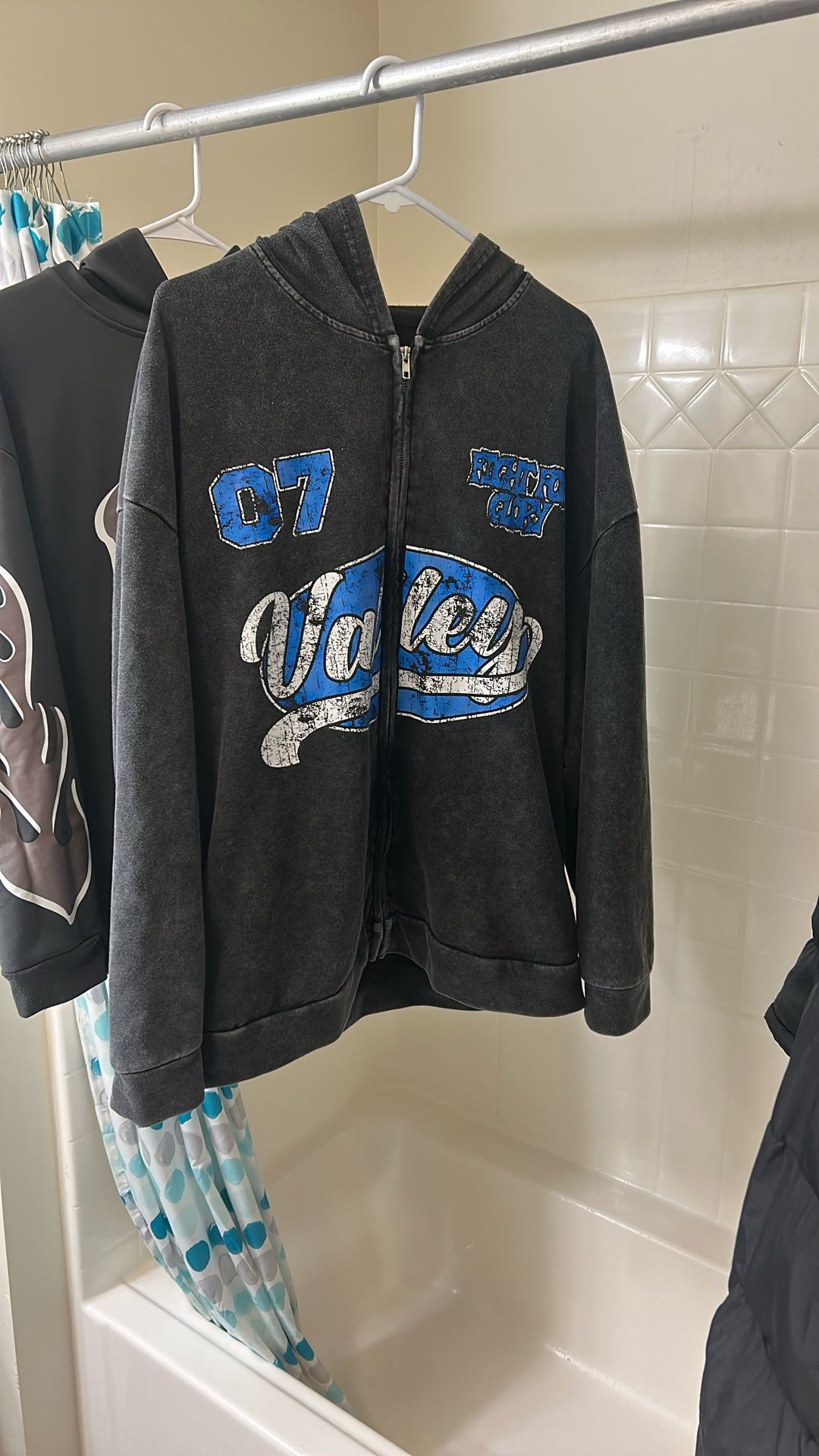 07 Valley Hoodie ( Blue ) XL 