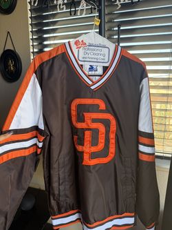 San Diego Padres Brown Pullover Jacket SD
