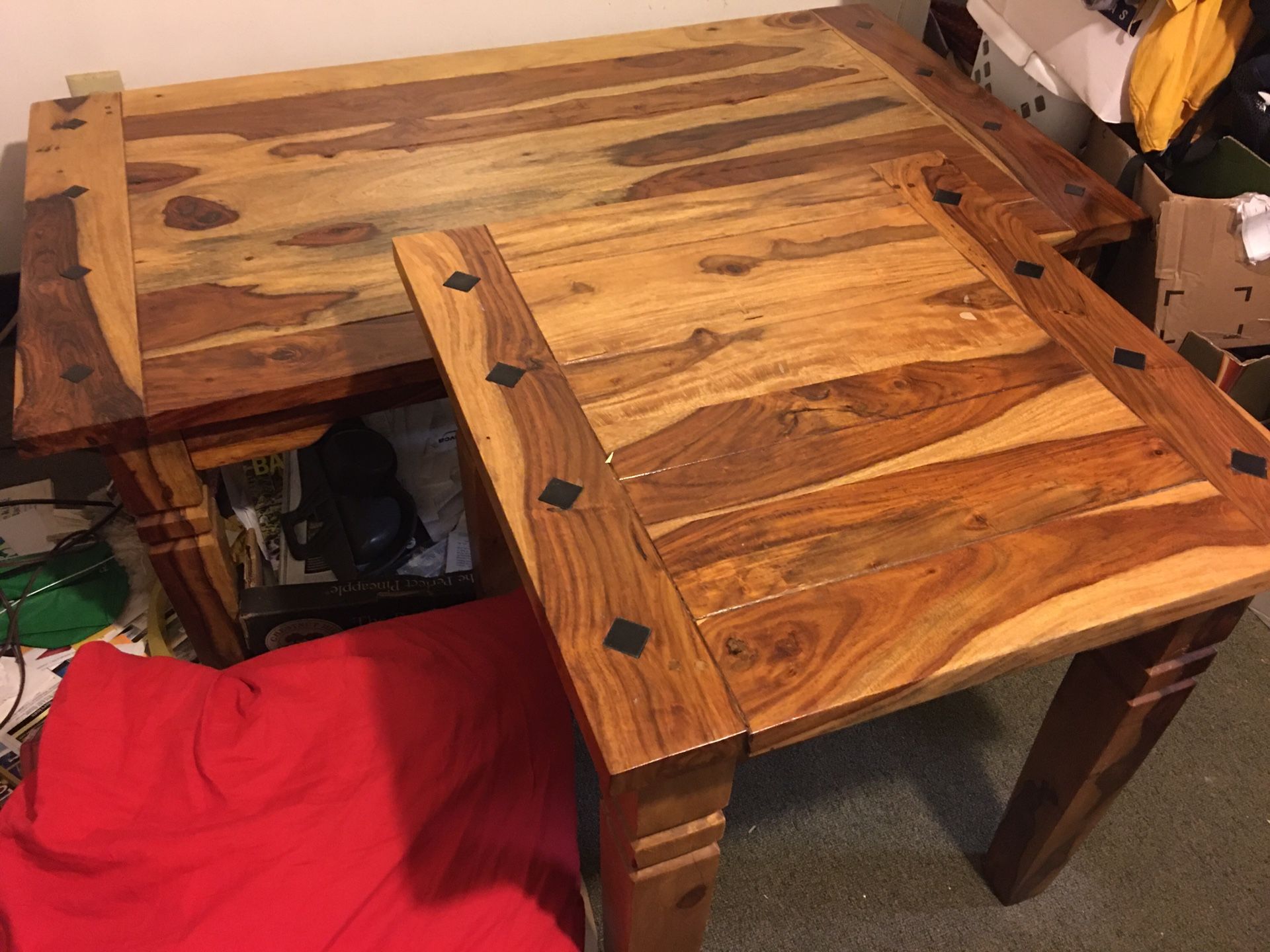 Coffee/end table, solid hardwood