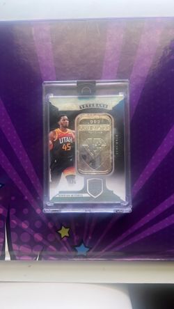 2021-22 Eminence Donovan Mitchell Fine Silver Bar .999 5/6