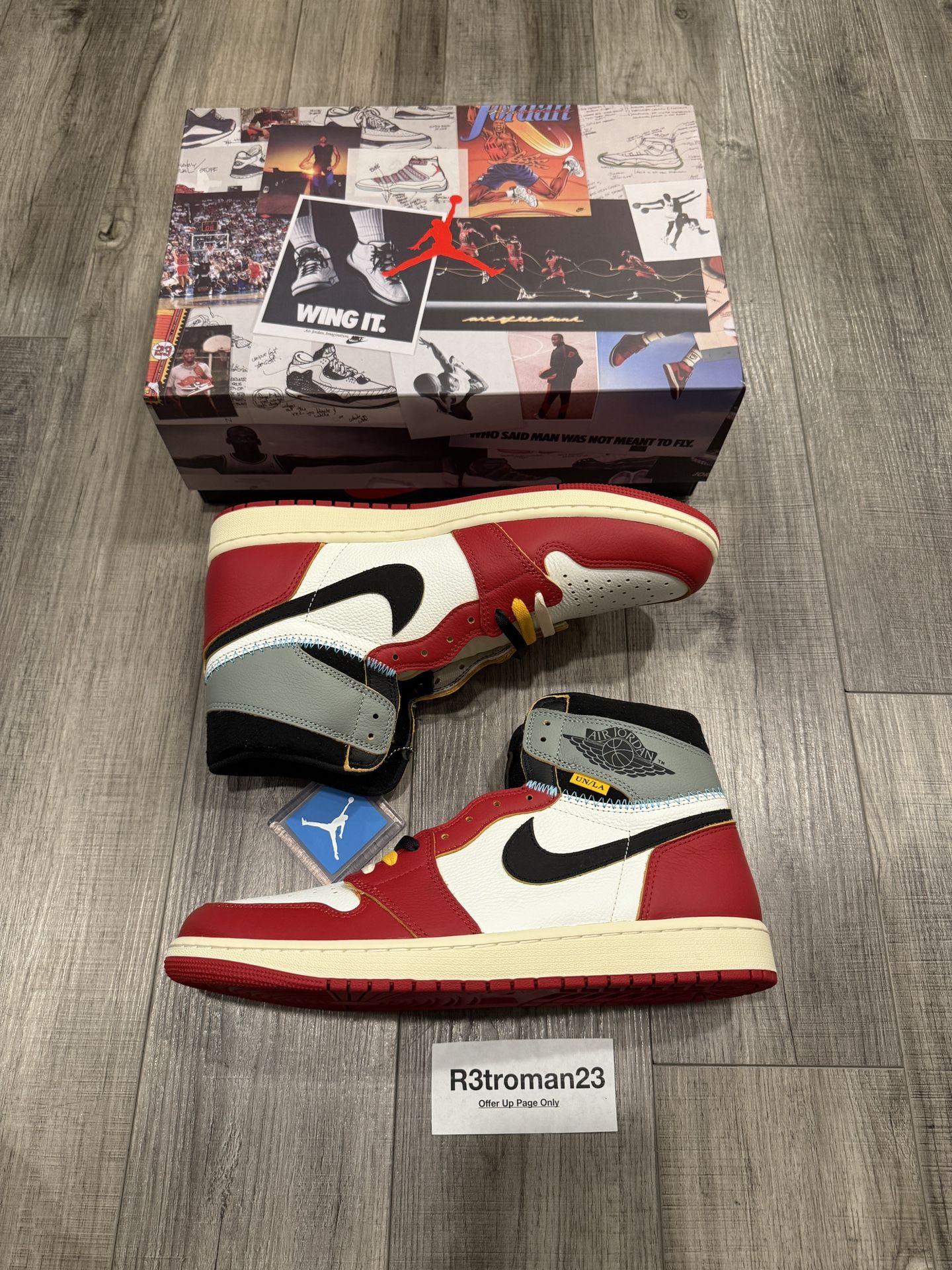 Nike Air Jordan 1 Union LA Chicago Shadow