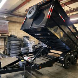 8x12x4 Dump Trailer BRAND NEW!!!