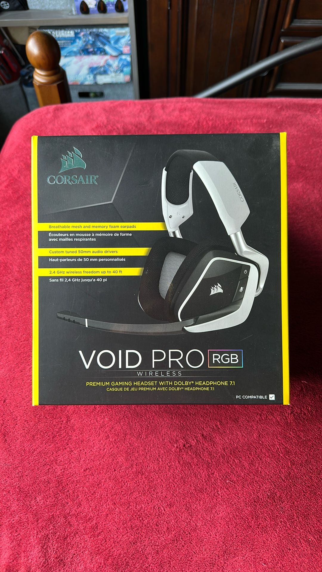 Corsair Void Pro rgb wireless premium gaming headset