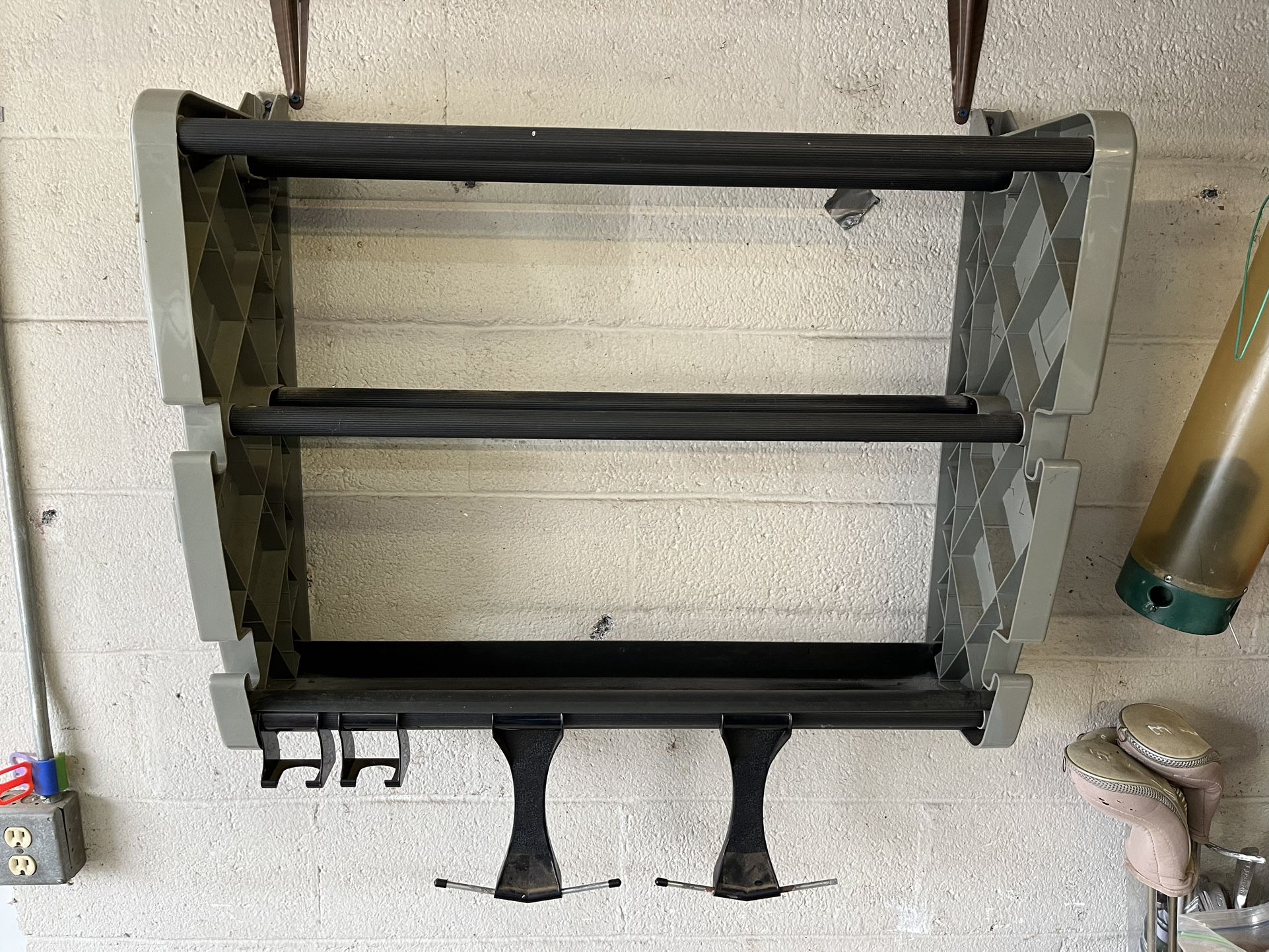 Wall mounted Sports rack