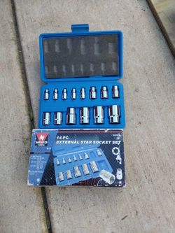 External Star Socket Set