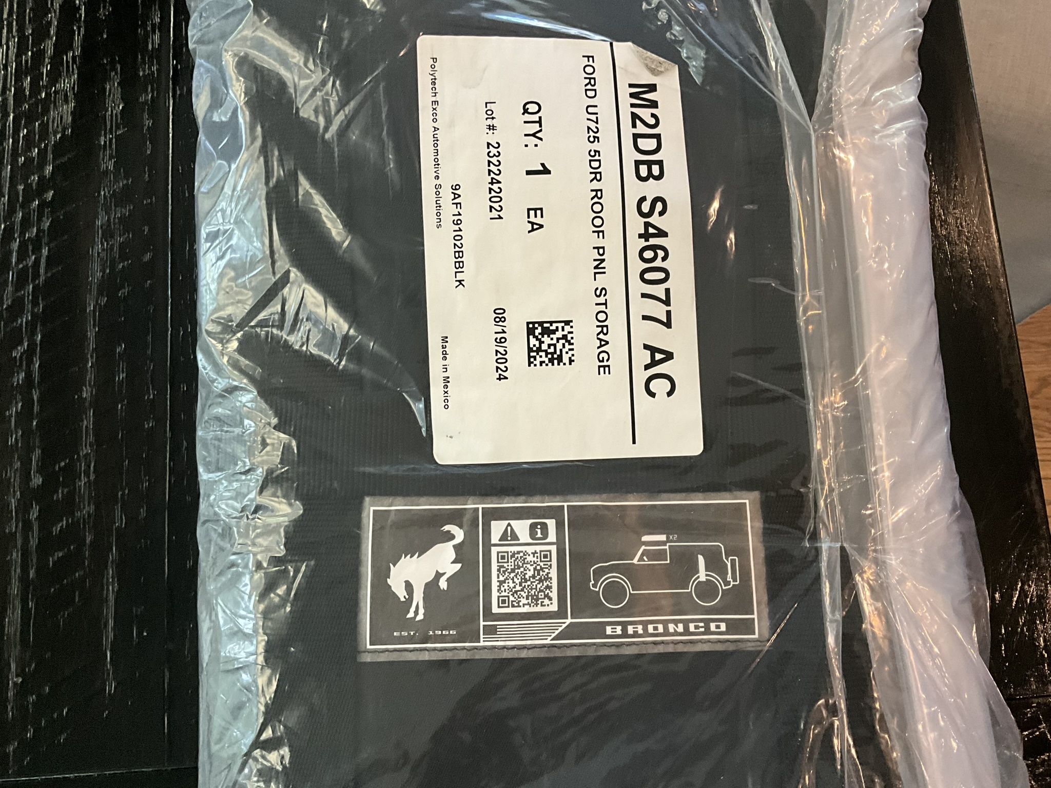 Ford Bronco Hard Top Storage Bags NWT