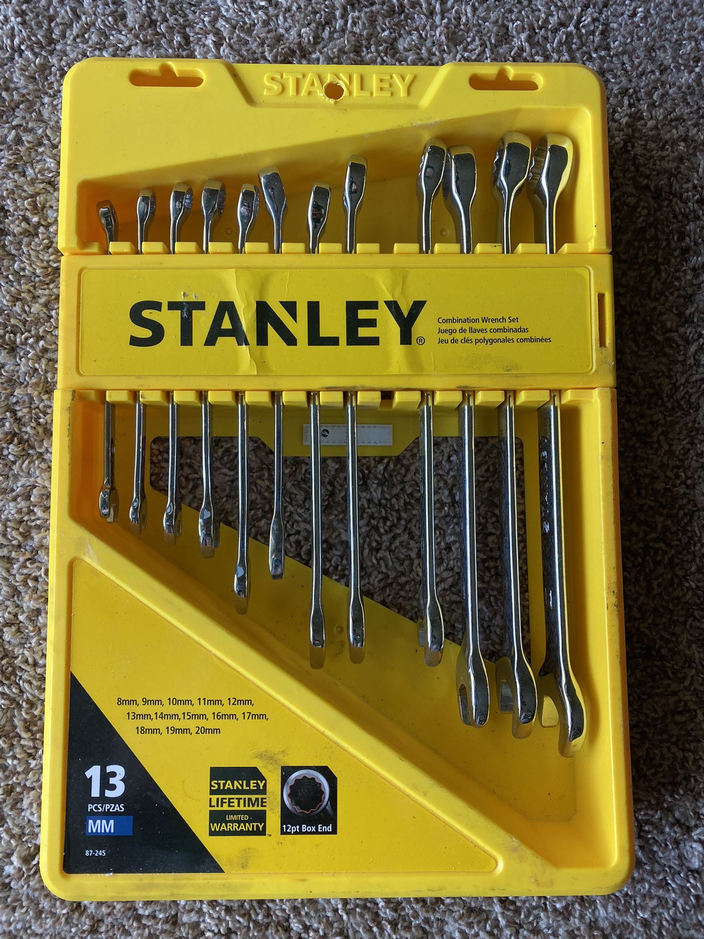 Stanley Wrench Set 