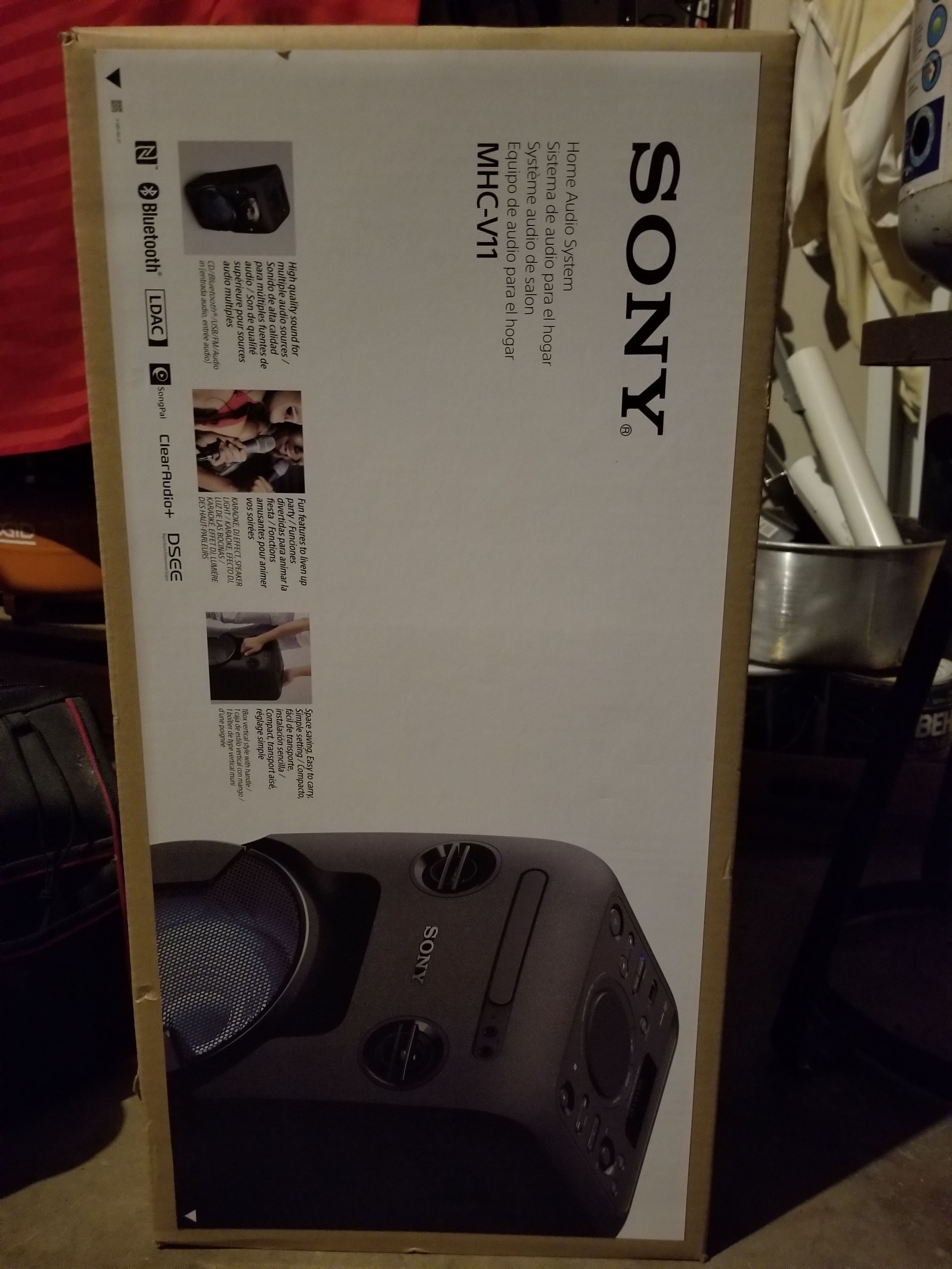 Sony MHC VH11 KARAOKE BOX!!