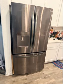 LG 3 Door French Door Fridge Refrigerator 29 cu ft